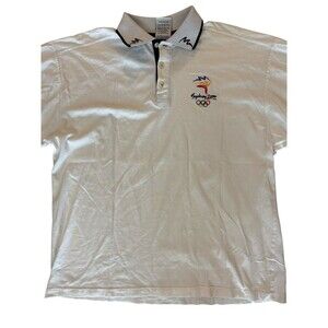 Sydney‎ 2000 Olympics Polo Shirt Men’s Large Official Licensed White Australia